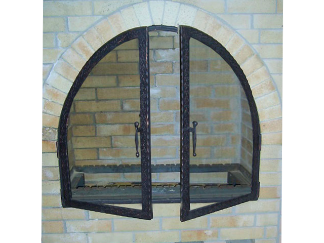 Дверь каминная полукруглая фото в Челябинске