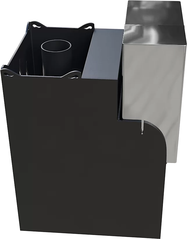 Печь Горыныч Мини, каменка с правой стороны фото в Челябинске