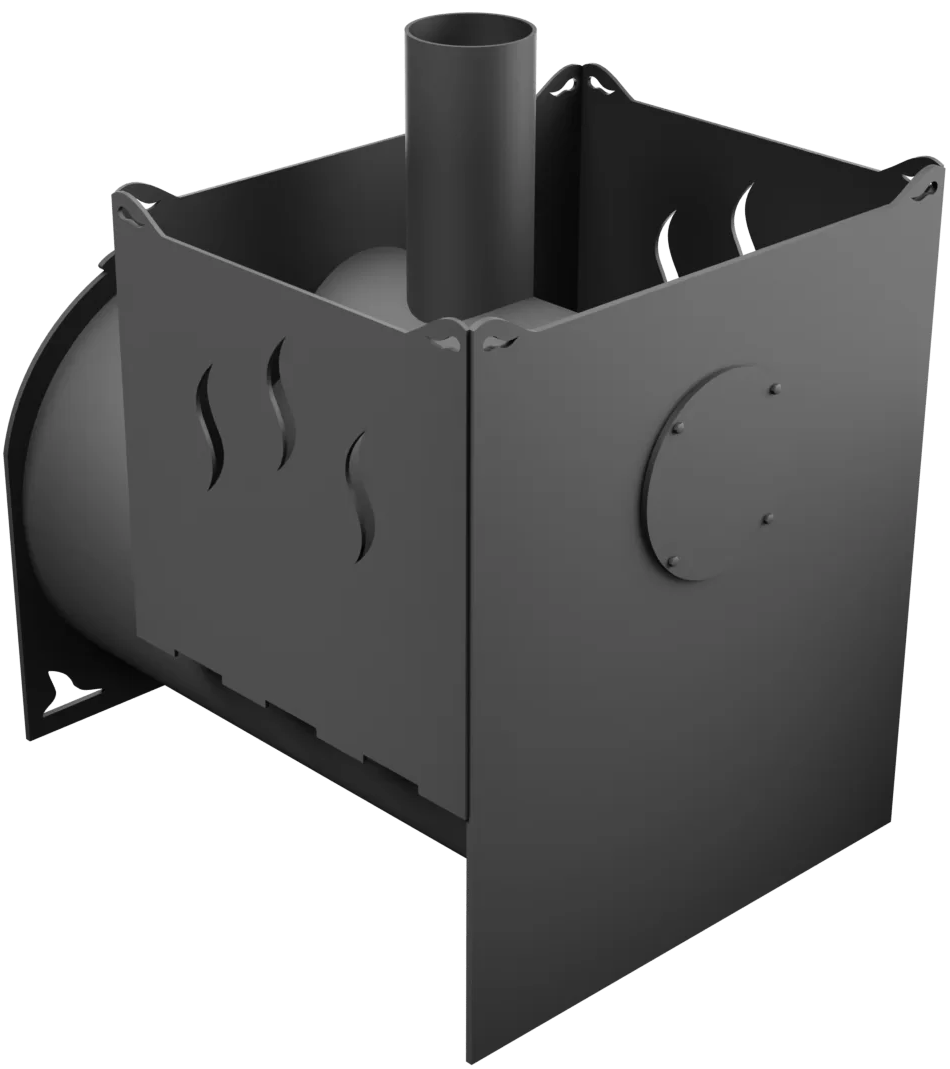 Печь Горыныч Мини, двойная каменка фото в Челябинске