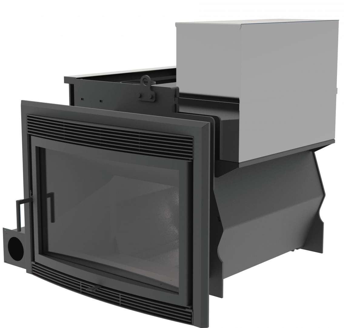 Банный камин 800, сталь фото в Челябинске