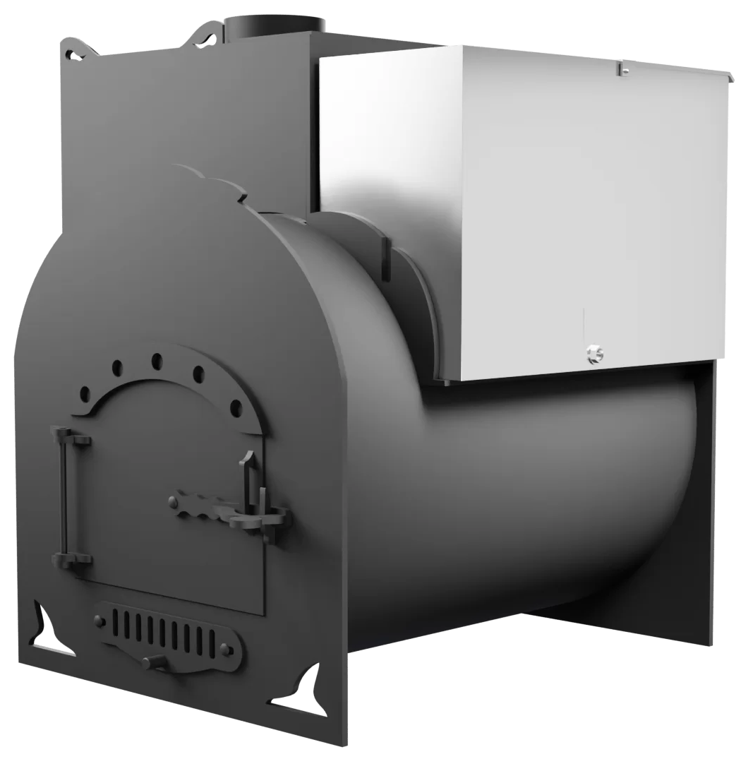 Печь Горыныч Мини, каменка с левой стороны фото в Челябинске