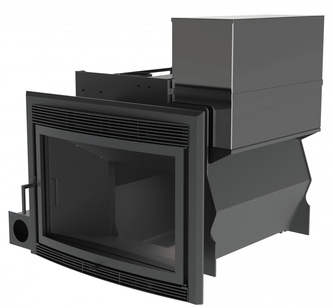 Банный камин 500, сталь+СВО фото в Челябинске