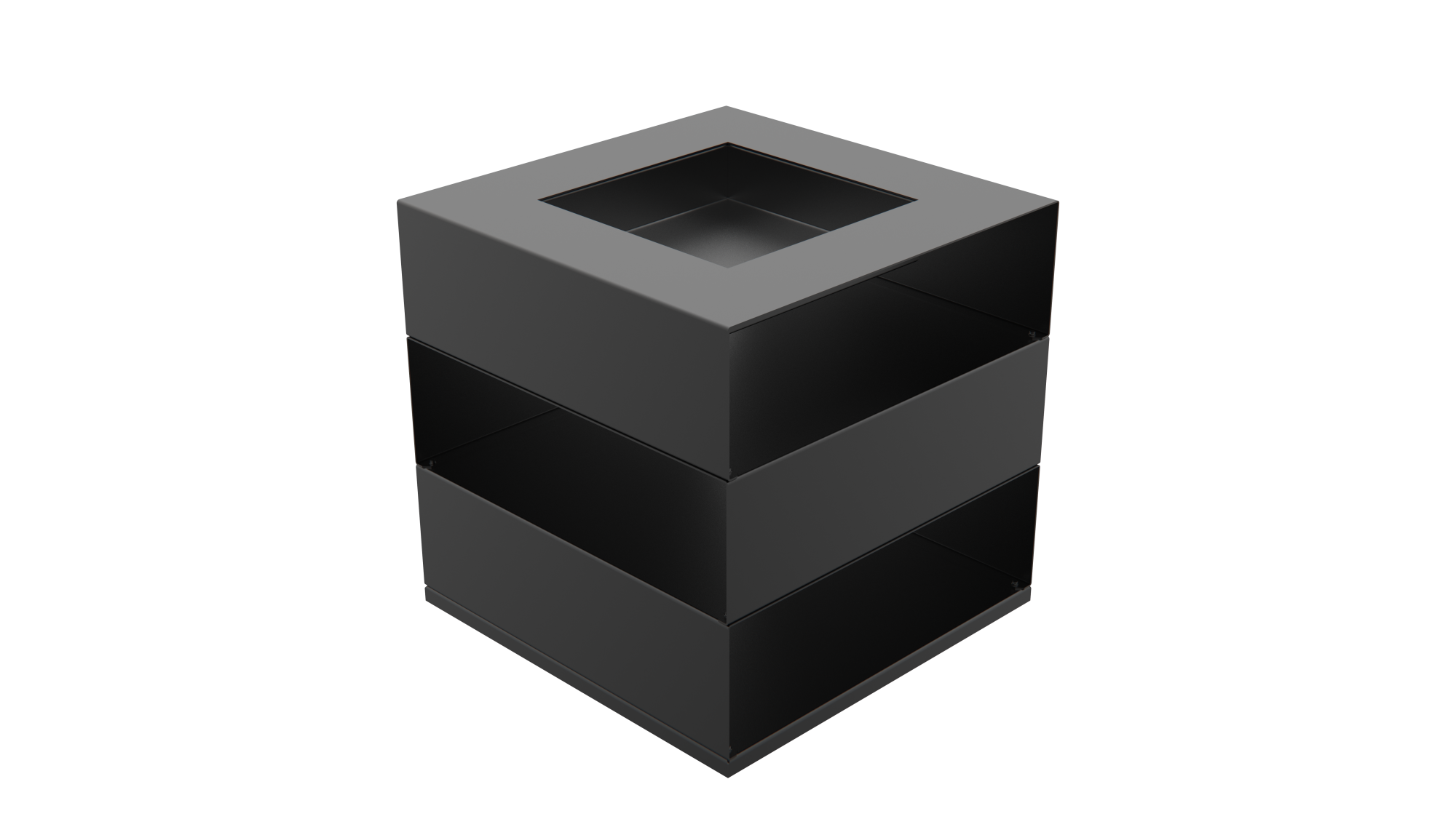 Очаг "Пламенный куб" фото в Челябинске