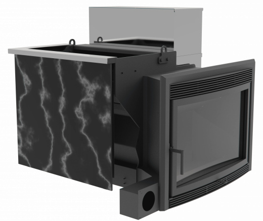 Банный камин 800, AISI 430 фото в Челябинске