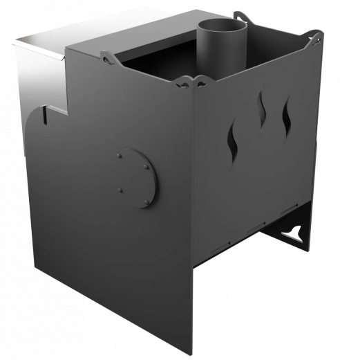 Печь Горыныч Мини, каменка с левой стороны фото в Челябинске