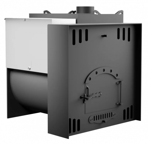 Печь Горыныч Мини, каменка с правой стороны, естественная система воздушного отопления фото в Челябинске