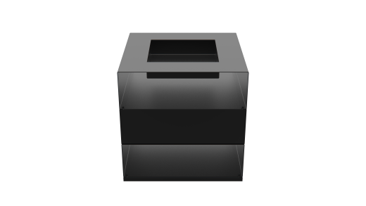 Очаг "Пламенный куб" фото в Челябинске